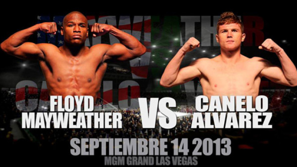 Mayweather y 'Canelo” Álvarez superan la báscula sin problemas