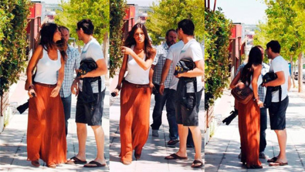 Sara Carbonero se pelea con fotógrafo en la calle