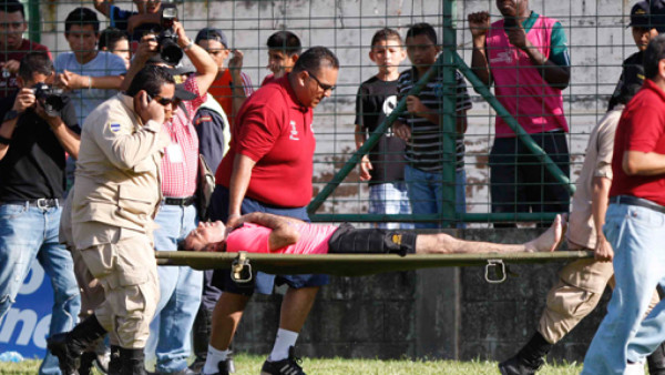 Un bombero fue el ángel de Kerpo de León
