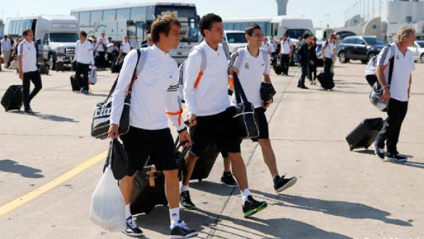 Real Madrid regresó invicto a España