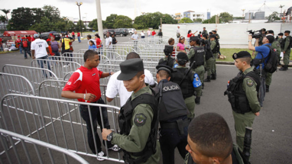 Seguridad extrema en el Panamá-Honduras