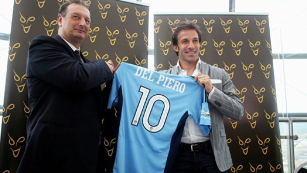 Del Piero ya está en Australia para cerrar su fichaje
