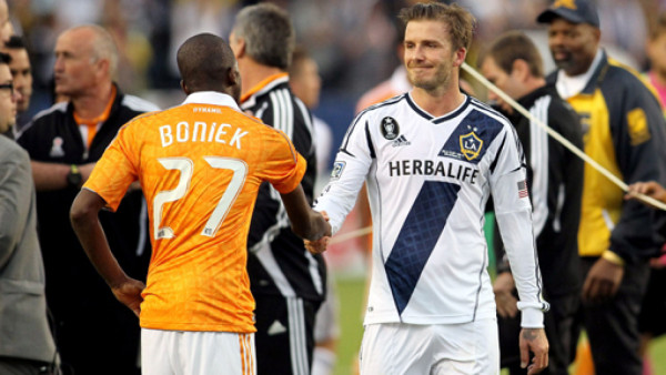 Hondureños tuvieron el privilegio de enfrentar a David Beckham