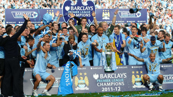 ¡Manchester City, campeón de Inglaterra!