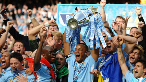 ¡Manchester City, campeón de Inglaterra!