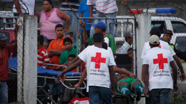 La grave lesión que sufrió este jugador de la Segunda División en Honduras