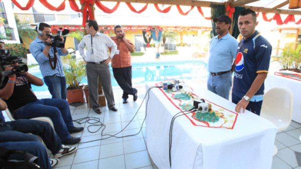 Alfredo Mejía ya entrenó con Motagua
