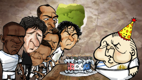 Cumpleaño y deseos del 'presi”