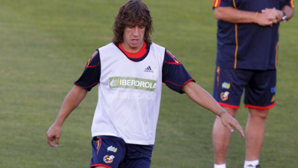 Carles Puyol comienza a entrenar