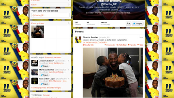 El último contacto de 'Chucho” Benítez en las redes sociales