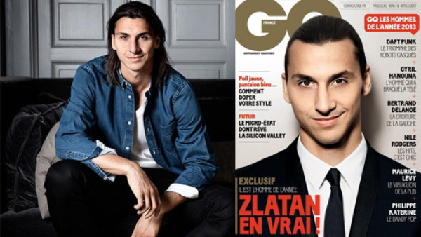 Zlatan Ibrahimovic, hombre del año para la revista francesa 'GQ'