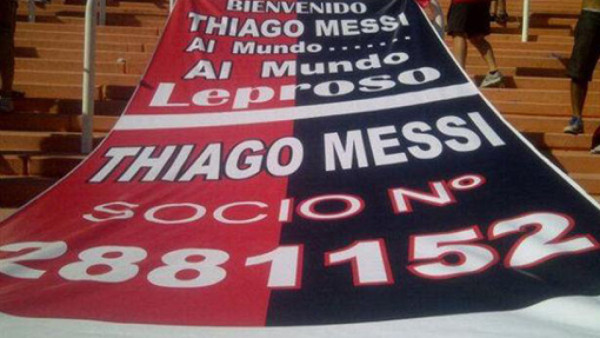 Thiago Messi es el socio número 288.152 del Newell's