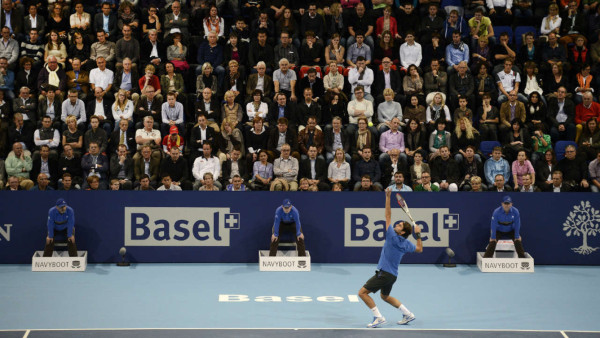 Del Potro se consagró venciendo a Federer en Basilea.