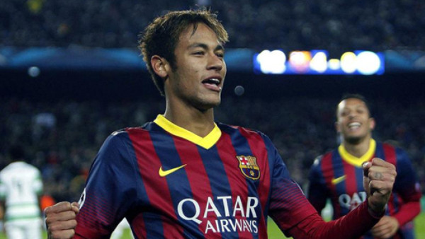 Neymar: 'Estoy contento por marcar mis primeros tres goles en Champions”