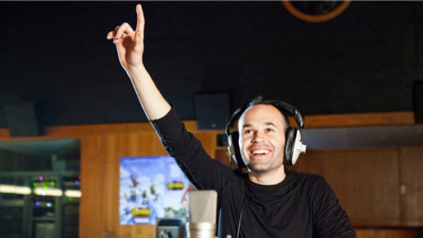 Iniesta es un 'Pirata Albino' en una película