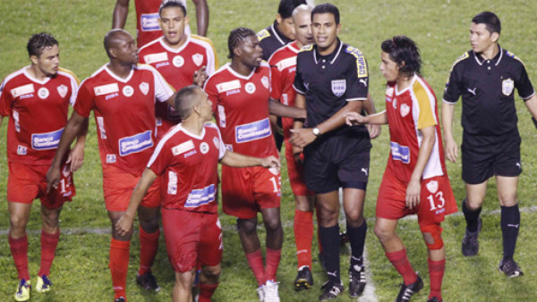 En Choloma tiene temor al arbitraje en Tegucigalpa