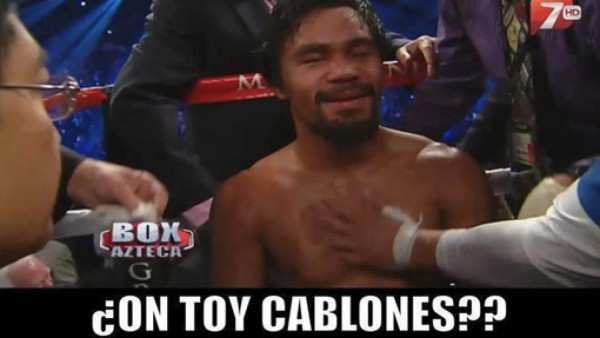 El mundo se burla del K.O a Pacquiao