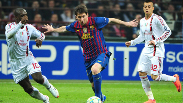 Milan-Barcelona dejan todo para la vuelta