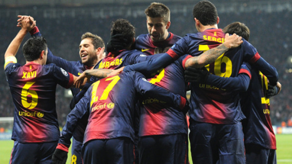 Barcelona se mete a los octavos de final de la Champions