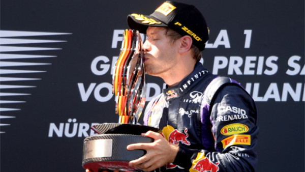 Sebastián Vettel deja el título en casa en el GP de Alemania