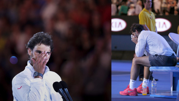 Rafa Nadal: 'Mi espalda se quedó clavada”