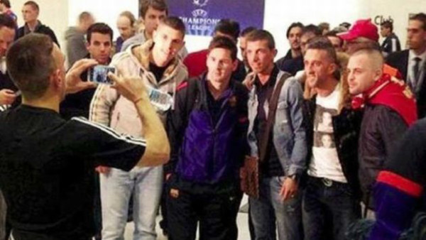 El francés Franck Ribéry fue fotógrafo de Messi