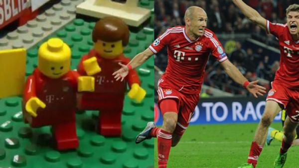 VIDEO: Recrean la final de la Champions con bloques LEGO