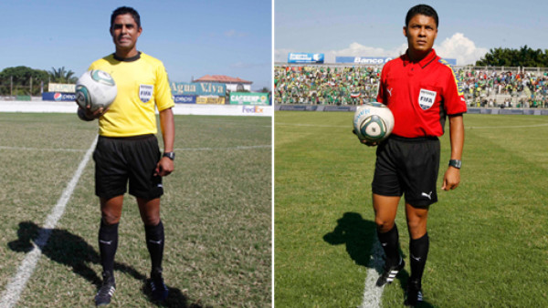 Armando Castro y Erick Andino, árbitros de partidos de ida
