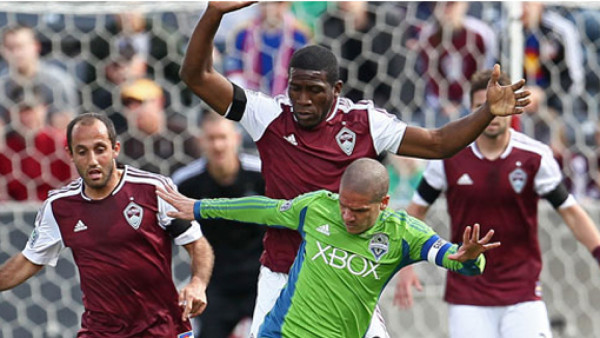 Seattle Sounders logró su primera victoria de la temporada ante Colorado