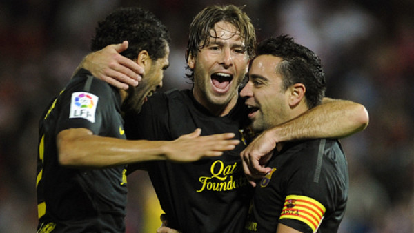 Barcelona es líder gracias a Xavi