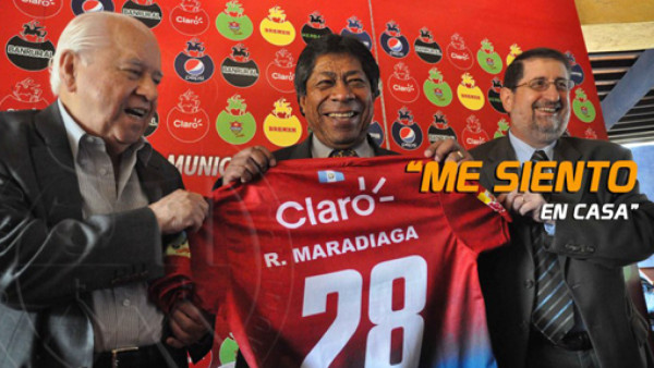 Maradiaga es presentado en el Municipal