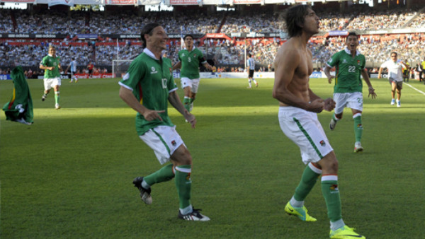 Argentina se estrelló con Bolivia