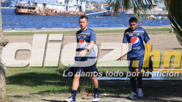 Alfredo Mejía ya entrenó con Motagua