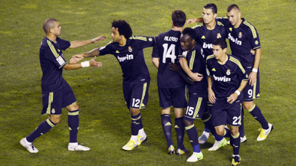 Real Madrid ganó solvente al Vallecano