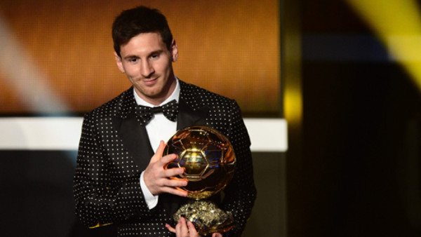 Messi: 'Es increíble recibir este premio”