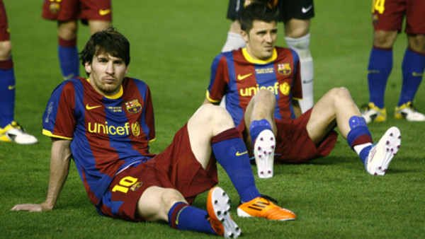 Según agente, Messi y Villa se llevan mal