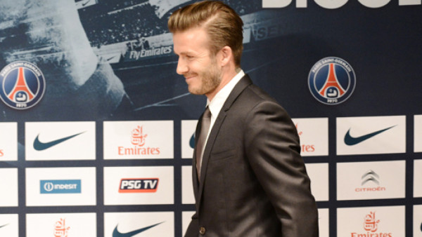 Beckham donará todo su salario a los niños pobres de París