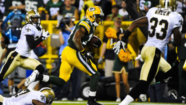 Green Bay derrotó a Saints en el arranque de la NFL