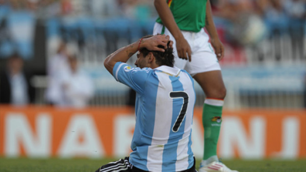 Argentina se estrelló con Bolivia