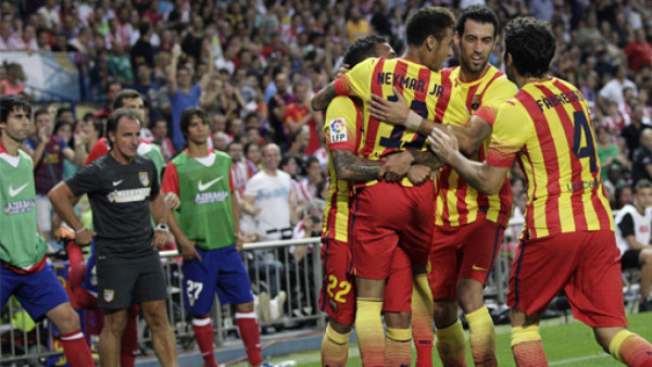 Neymar arruinó la fiesta al Atlético de Madrid