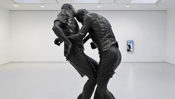 El cabezazo de Zidane salta al mundo del arte