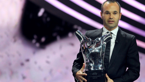 Andrés Iniesta es el mejor de Europa