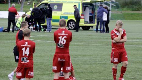 Blatter expresó su pesar por la muerte de futbolista sueco