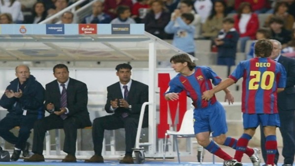 Lionel Messi y su evolución en el Barcelona