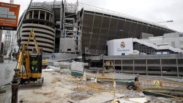 Real Madrid: A pesar del coronavirus, el equipo blanco no para las obras del nuevo Bernabéu&nbsp;&nbsp;