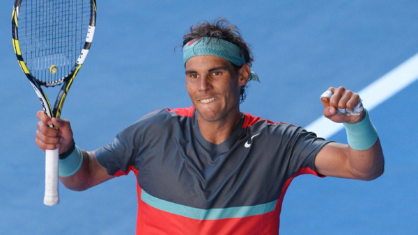 Rafael Nadal sufrió, pero eliminó al novio de Sharapova