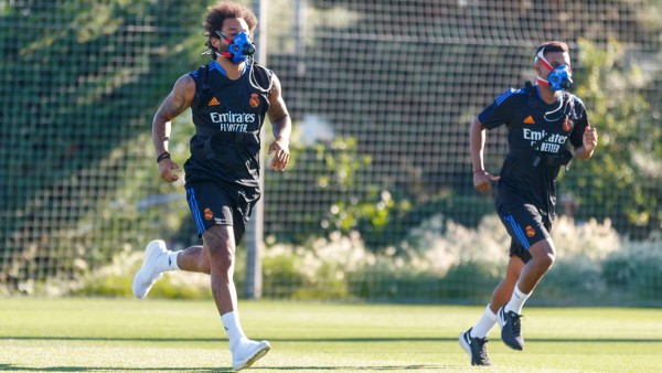 Notorio cambio físico en Isco y máscaras de hipoxia: El sorpresivo entrenamiento del Real Madrid&nbsp;&nbsp;&nbsp;