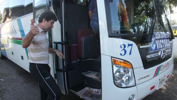 Victoria ya viaja rumbo a Tegucigalpa