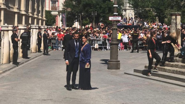 Con invitados de lujo: Las imágenes de la boda de Sergio Ramos y Pilar Rubio