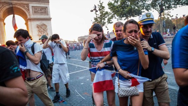Impactantes fotos: París acaba con actos vandálicos en festejos por Mundial de Rusia